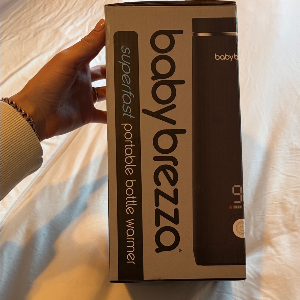 Baby Brezza Black Portable Bottle Warmer